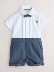 Baker by Ted Baker Smart Bow Tie Rompersuit - Image 1 of 7