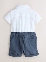 Baker by Ted Baker Smart Bow Tie Rompersuit - Image 2 of 7