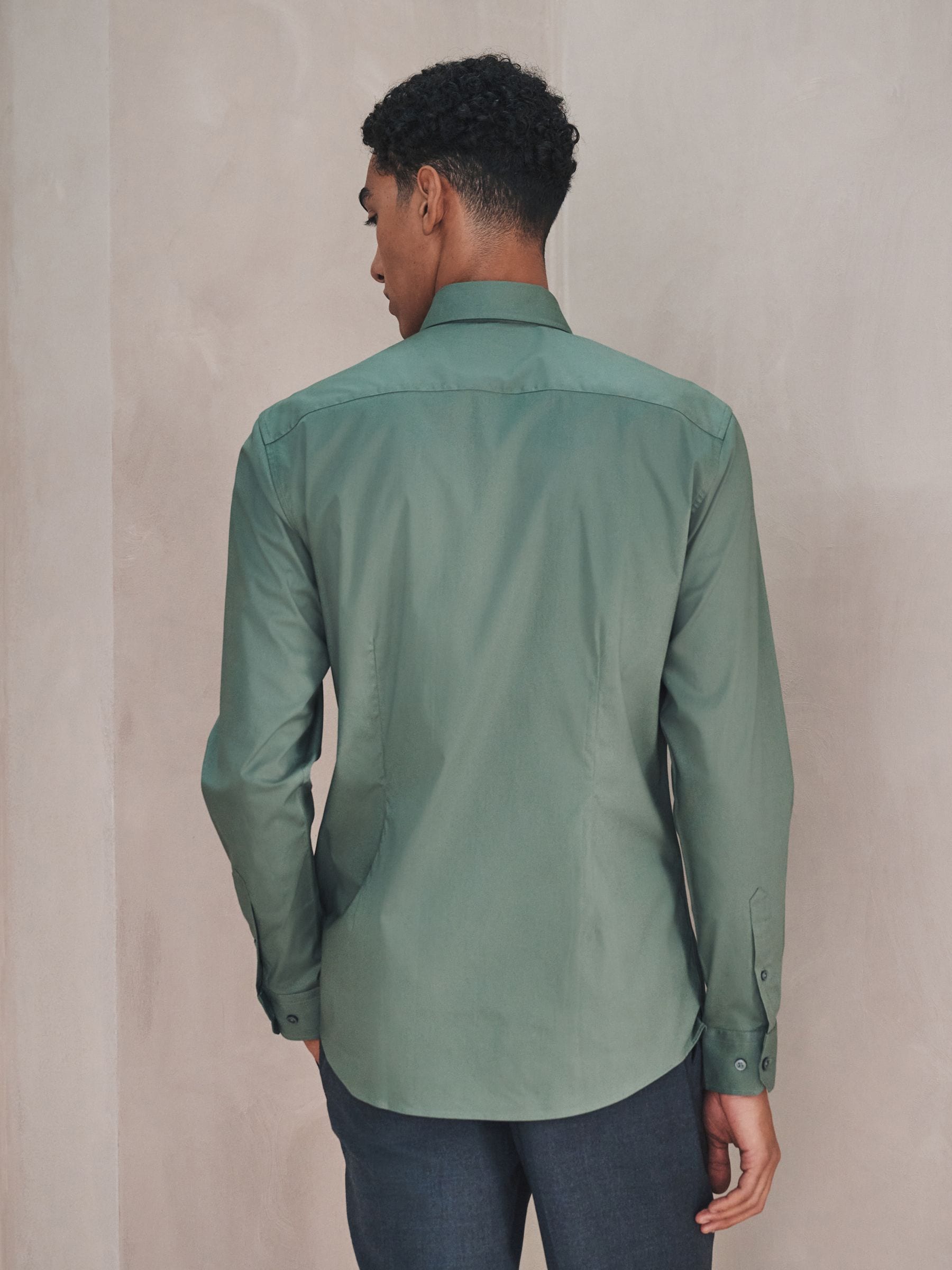 olive green dress shirt near me Mens Dress Shirt Lime Green Regular Fit Daniel Ellissa DS3001