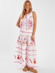 Accessorize Mirror & Palm Embroidered Waistcoat - Bild 3 von 4
