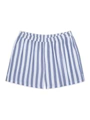 Chelsea Peers Blue Poplin Stripe Shorts - Image 3 of 5