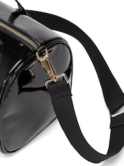 Victoria's Secret Black Patent Large Duffle Bag - Image 4 of 5