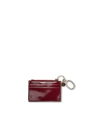 Victoria's Secret Sangria Red Patent Card Case Keyring - Image 2 of 3