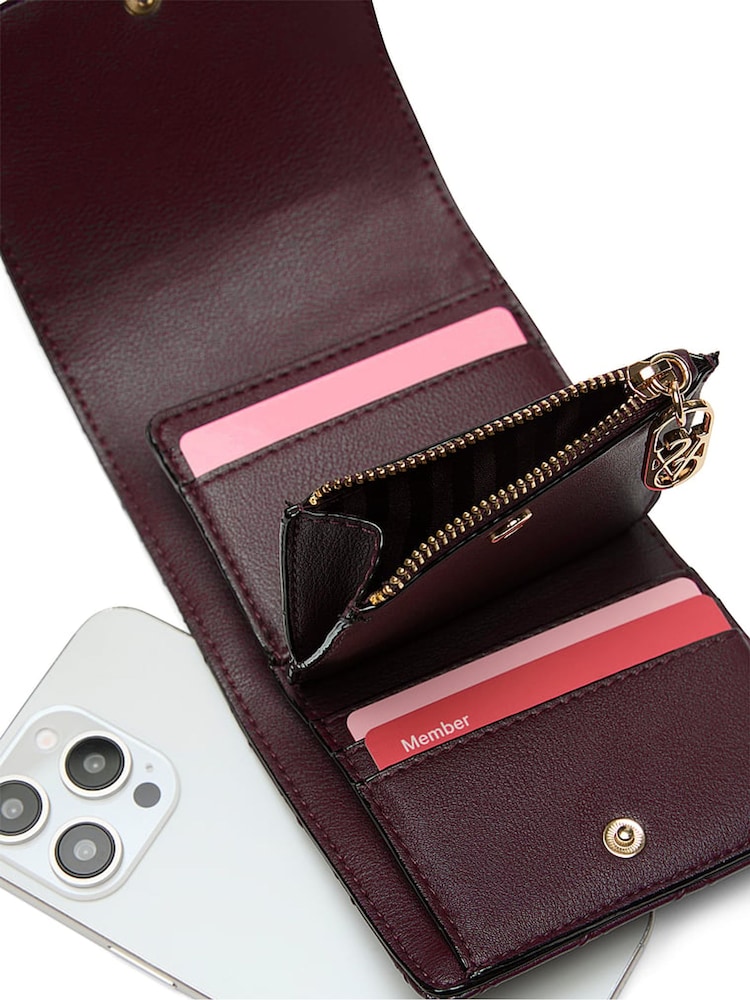 Victoria's Secret Winter Wine Red Small Wallet - Image 3 of 3 Victoria's Secret Winter Wine Red Small Wallet - Image 3 of 3