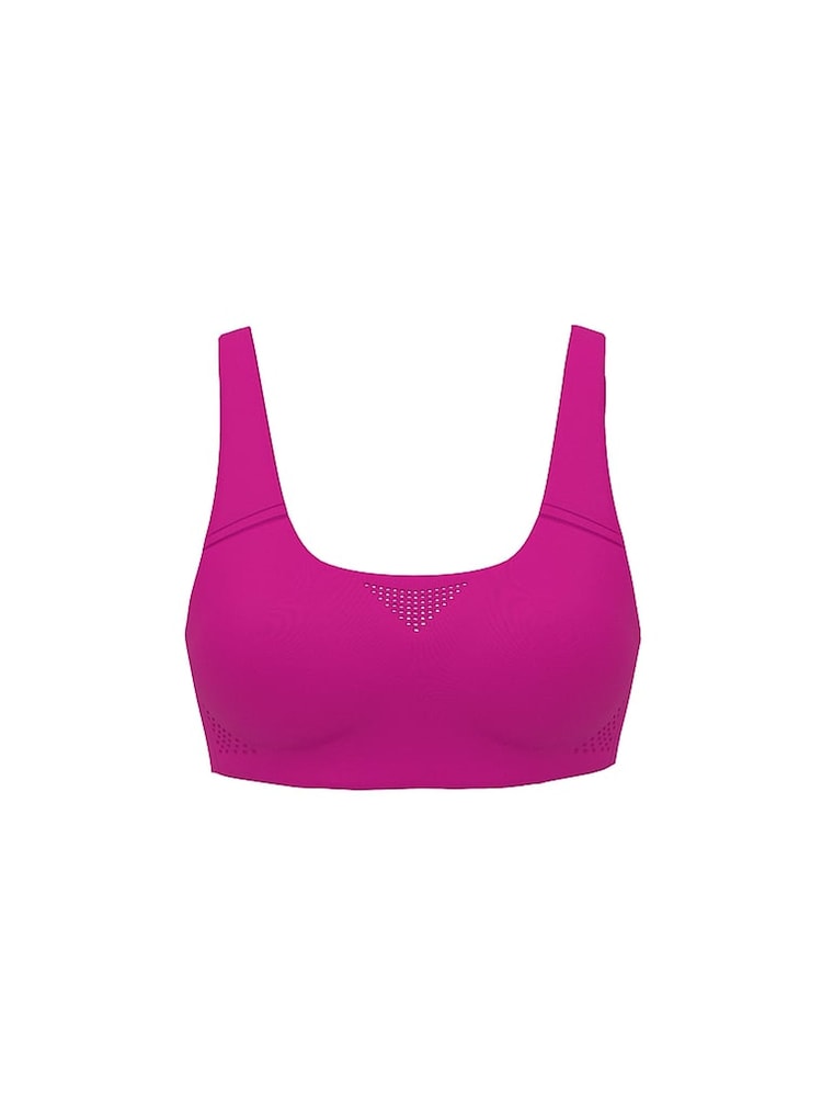 Victoria's Secret Berrylicious Purple Back Close Featherweight Max™ High Support Sports Bra - Image 2 of 2 Victoria's Secret Berrylicious Purple Back Close Featherweight Max™ High Support Sports Bra - Image 2 of 2