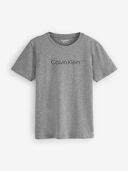Calvin Klein Grey Modern Cotton T-Shirts 2 Pack - Image 3 of 3