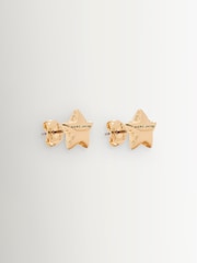 Marc Jacobs Gold Tone Balloon Star Earrings - Image 3 of 5