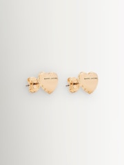 Marc Jacobs Gold Tone Balloon Heart Earrings - Image 2 of 4