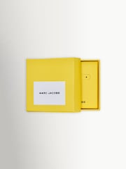 Marc Jacobs Silver Tone Heart Pave Stud Earrings - Image 5 of 5