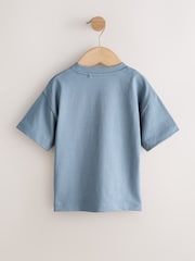 Blue Daddy's Best Buddy Short Sleeve Small Graphic T-Shirt (3mths-7yrs) - Image 6 of 8