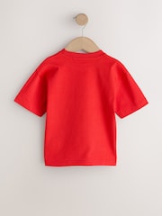 Red Heart Breaker Short Sleeve Valentines T-Shirt (3mths-7yrs) - Image 5 of 8