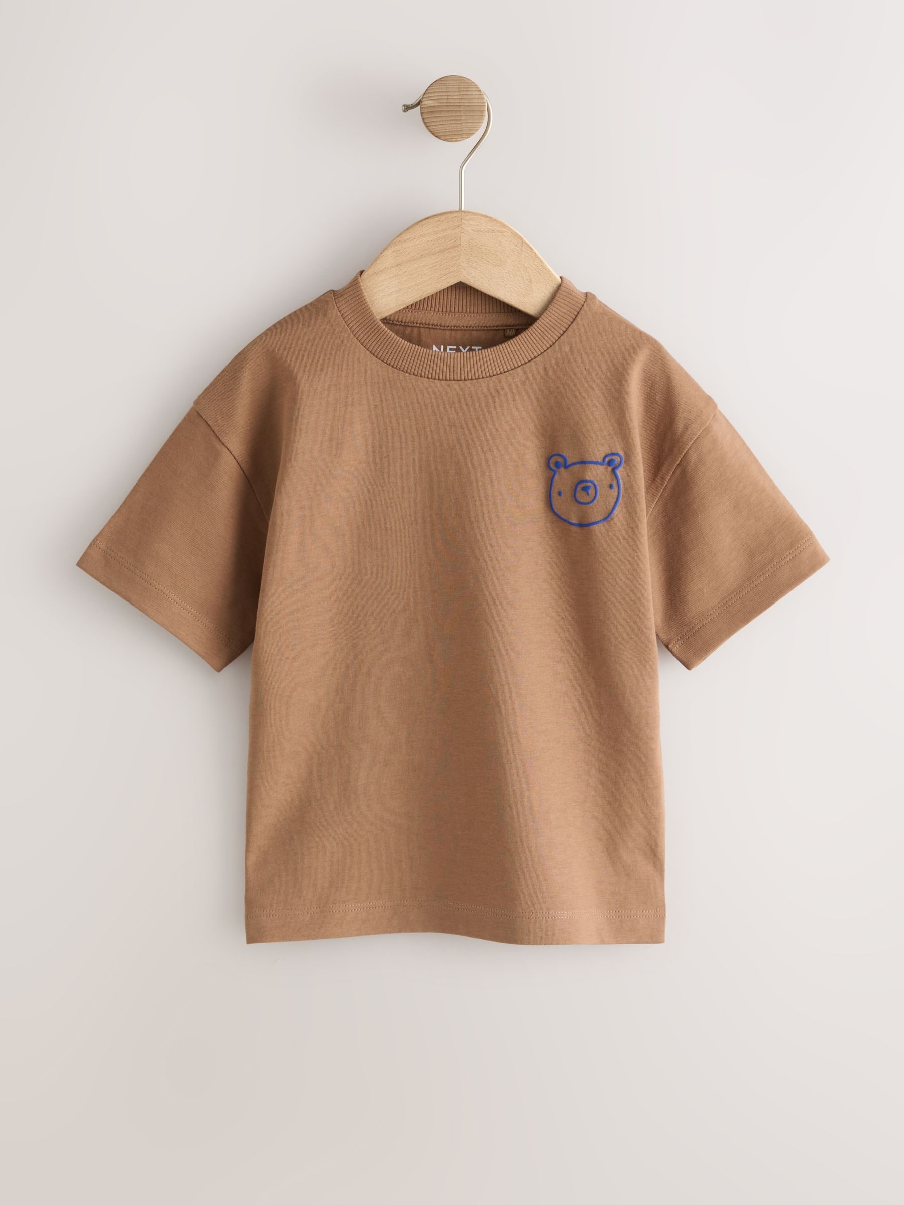 *★ページ Buy Синій/Вугільний/Зелений/Коричневий/Сірий - Маленькі футболки з