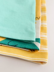 Dinossauro amarelo - Camisetas de manga curta com estampa gráfica 3 completa (pacote com307unidades) (1 mês a 2 anos) - Imagem 8 de 8