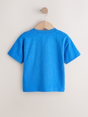 Londres Vermelha/Azul - Camisetas de manga curta com estampa gráfica 3 completa (pacote com307unidades) (1 mês a 2 anos) - Imagem 3 de 8