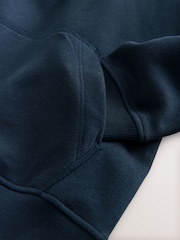 Navy Overhead Hoodie (3-16yrs) - Image 7 of 7