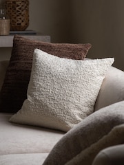 Gallery Home Ivory Textured Cushion - Image 2 of 4