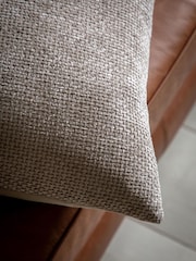 Gallery Home 2 Pack Cream Basketweave Chenille Cushions - Image 2 of 5