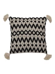 Gallery Home Black Tufted Cushion - Image 1 of 4