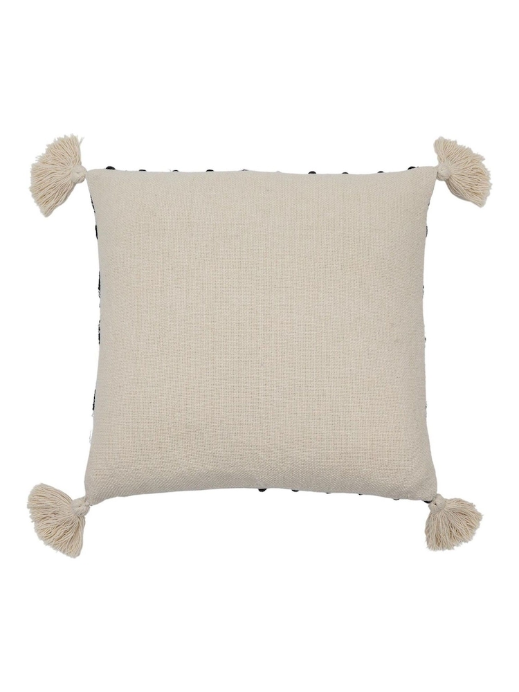 Gallery Home Black Tufted Cushion - Image 2 of 4