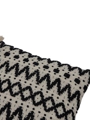 Gallery Home Black Tufted Cushion - Image 4 of 4