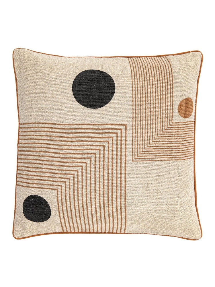 Gallery Home Multicoloured Geo Print Cushion - Image 1 of 3