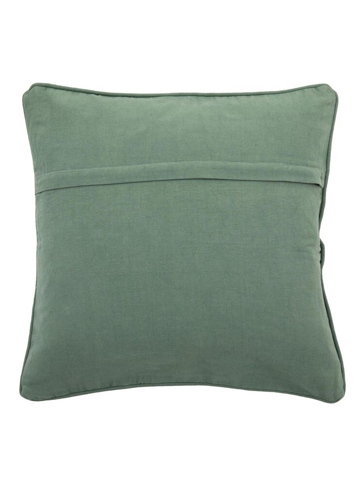 Gallery Home Green Forest Stag and Deer Print Cushion - Image 4 of 4