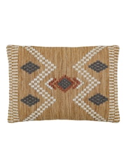 Gallery Home Natural Geo Woven Cushion - Image 3 of 4