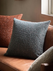 Gallery Home Grey Boucle Knife Edge Cushion - Image 1 of 4