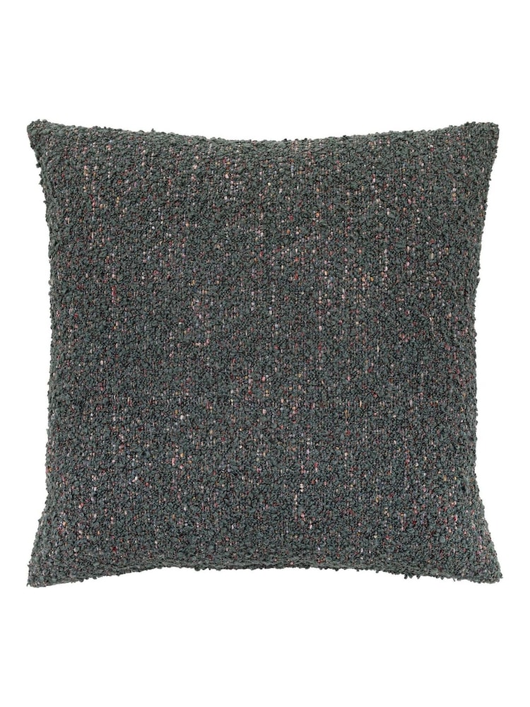Gallery Home Grey Boucle Knife Edge Cushion - Image 4 of 4 Gallery Home Grey Boucle Knife Edge Cushion - Image 4 of 4