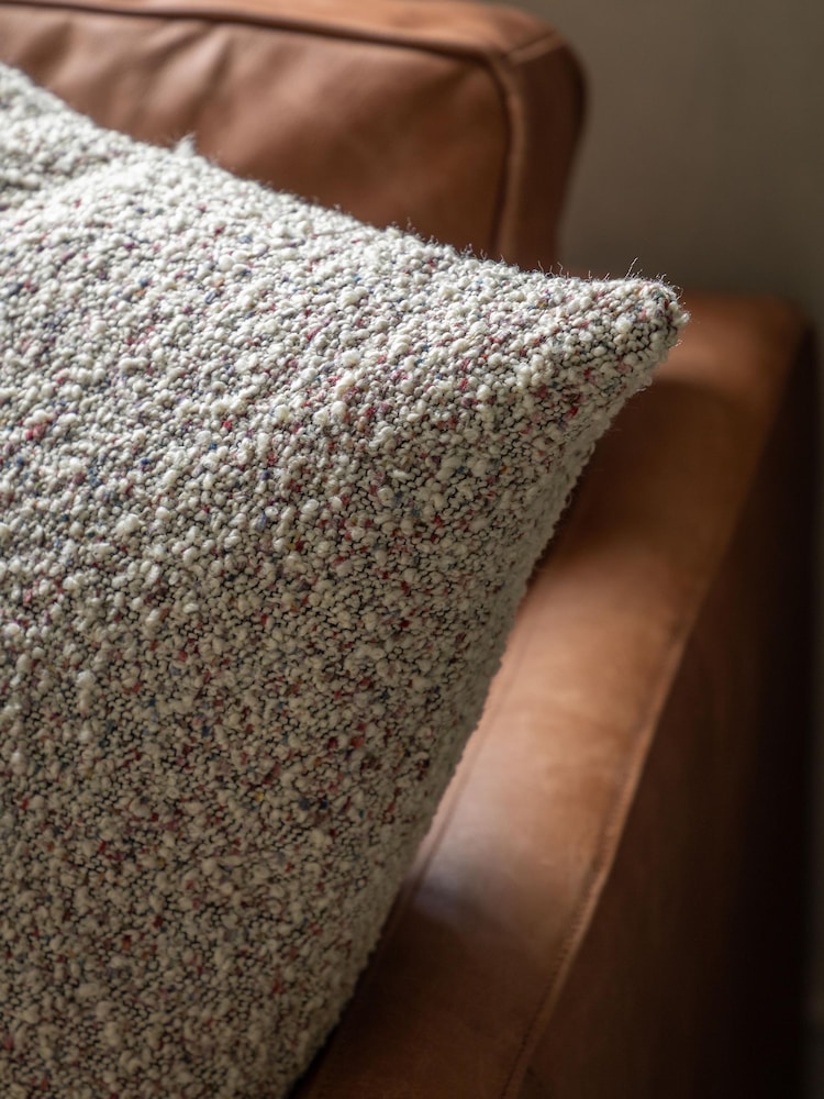 Gallery Home Grey Boucle Knife Edge Cushion - Image 2 of 4 Gallery Home Grey Boucle Knife Edge Cushion - Image 2 of 4