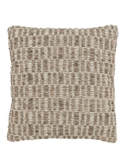 Gallery Home Natural Woven textured Cushion - Image 3 of 5