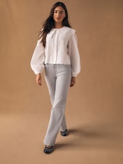 Gris - Jean large à poches plaquées - Image 2 de 10