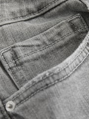 Grey Mid Rise Authentic Bootcut Jeans - Image 6 of 6