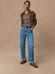 Azul medio - Stretch Boyfriend Jeans - Imagen 1 de 8