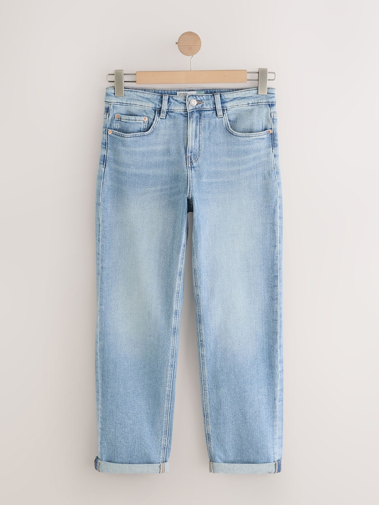 Azul claro - Stretch Boyfriend Jeans - Imagen 1 de 5