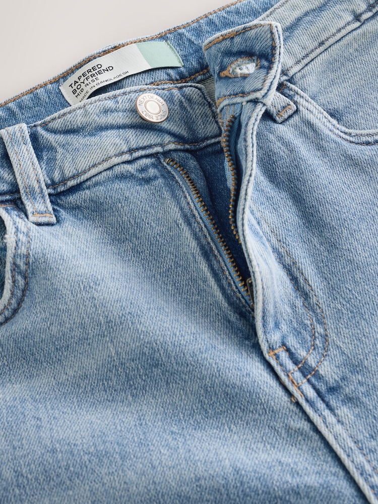 Azul claro - Stretch Boyfriend Jeans - Imagen 2 de 5