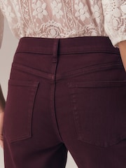 Plum Mid Rise Stretch Bootcut Jeans - Image 6 of 9