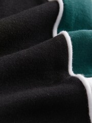 Green/Black Panelled Sport Shorts (3-16yrs) - Image 3 of 4