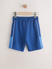 Cobalt Blue/Black Panelled Sport Shorts (3-16yrs) - Image 2 of 2