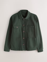 Forest Green Garment Dyed Chore Jacket - Image 14 of 16
