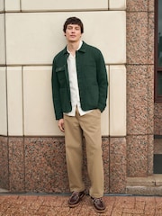 Forest Green Garment Dyed Chore Jacket - Image 2 of 16