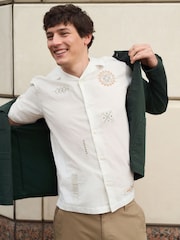 Forest Green Garment Dyed Chore Jacket - Image 7 of 16