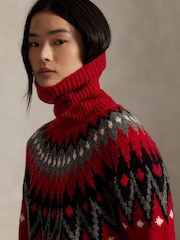 Polo Ralph Lauren Red Sweater Pullover Jumper - Image 4 of 7