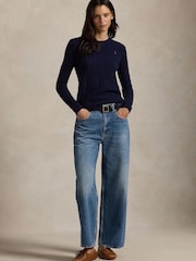 Polo Ralph Lauren Blue Pull Over Sweater - Image 2 of 5