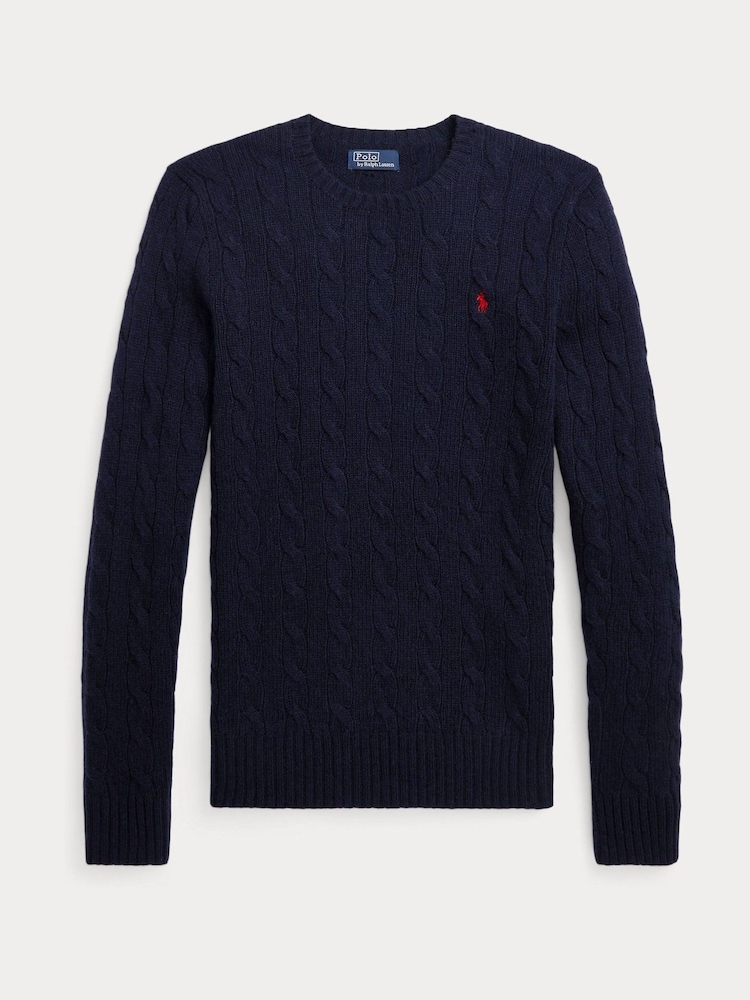 Polo Ralph Lauren Blue Pull Over Sweater - Image 5 of 5