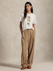 Polo Ralph Lauren White Knit-T-Shirt - Image 2 of 4