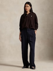 Polo Ralph Lauren Brown Flc-Long Sleeve-Sweatshirt - Image 2 of 4