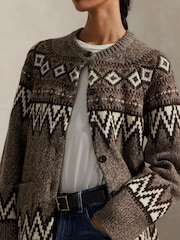 Polo Ralph Lauren Brown Sweater Cardigan - Image 4 of 4