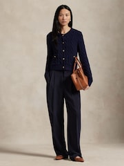 Polo Ralph Lauren Blue Sweater Cardigan - Image 2 of 6