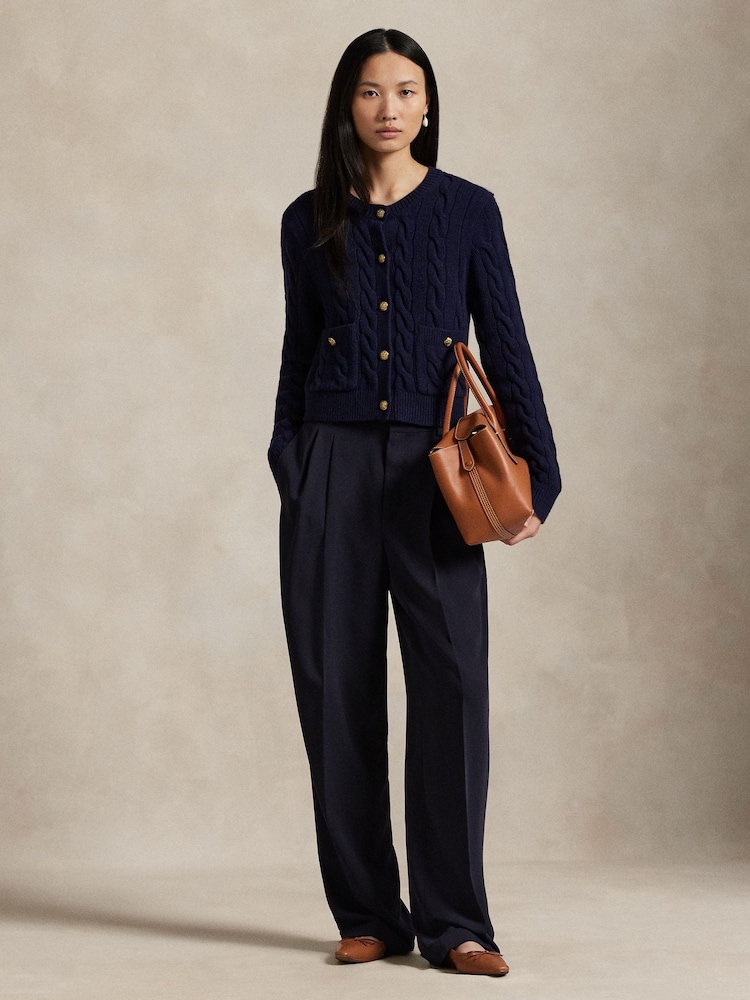 Polo Ralph Lauren Blue Sweater Cardigan - Image 2 of 6